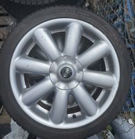4 MINI Felgen mit Pneu 205/45R17