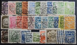 Lettland Lot mit alten Werten XI