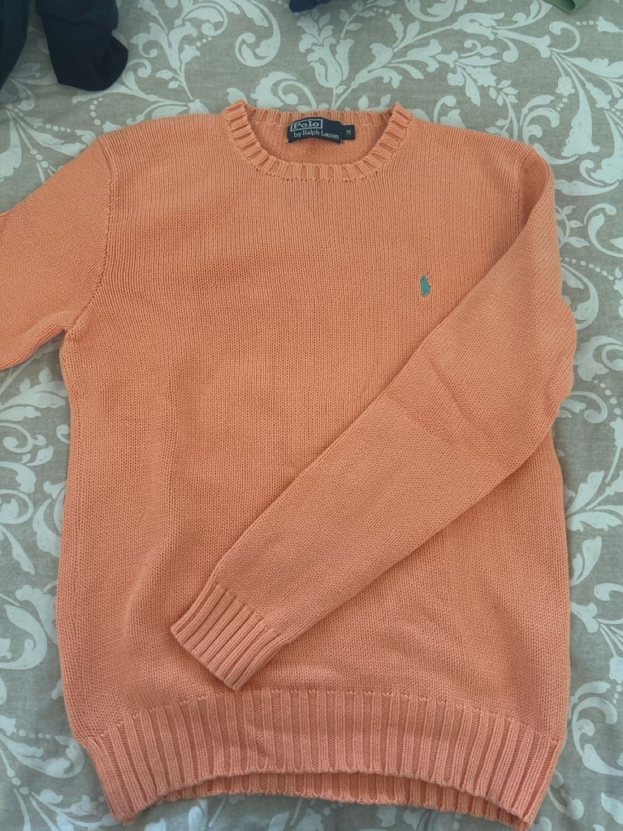 Ralph Lauren Maglioni & Felpe: Pull vintage Ralph Lauren taille M orange  – Usato da Meyrin venduto da giu_v8tk