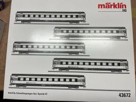 Märklin HO InterCity Schnellzugwagen Set Epoche VI