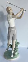 Lladro-Porzellanfigur, Golferin, Sammlerstück
