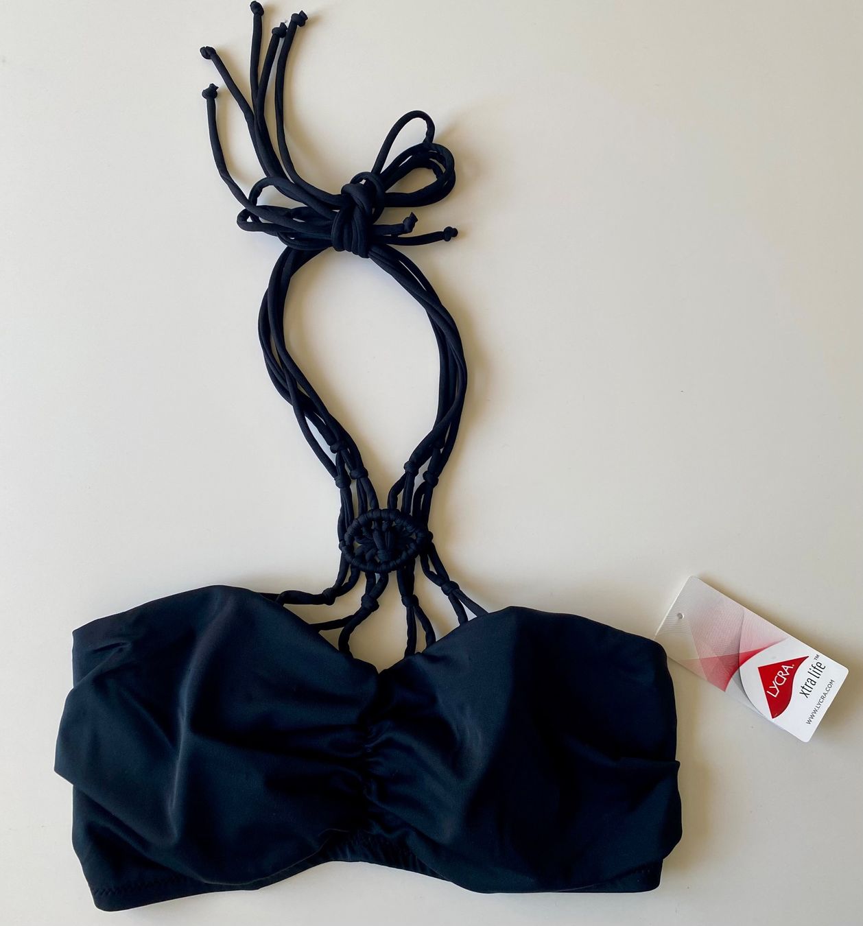 Costumi da bagno & Bikini: Top de bikini Freya macrame noir  65 E    NEU! – Nuovo e nell'imballaggio originale da Peseux venduto da Gilloss 3