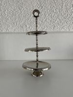Etagere / Weissmetall verchromt