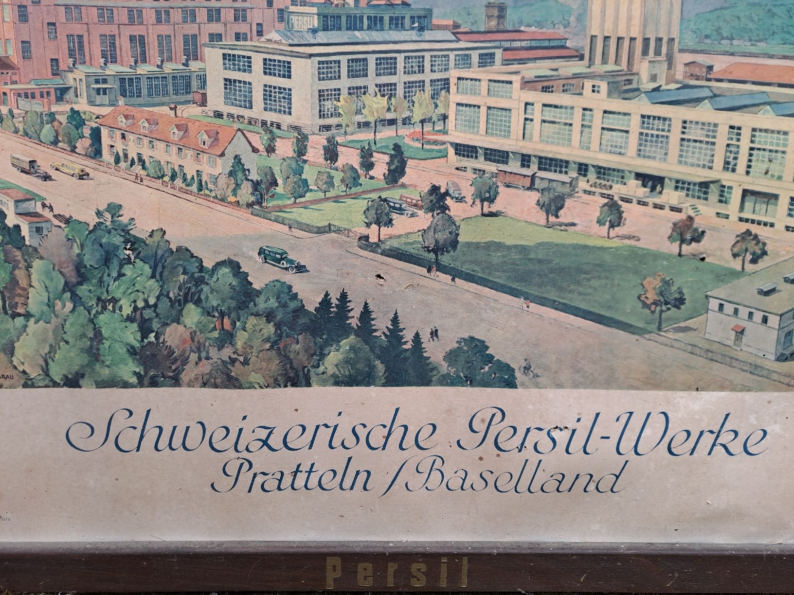 Posters & Illustrations: Persil Werke Pratteln Werbebild – D'occasion à Gebenstorf par suroh 1