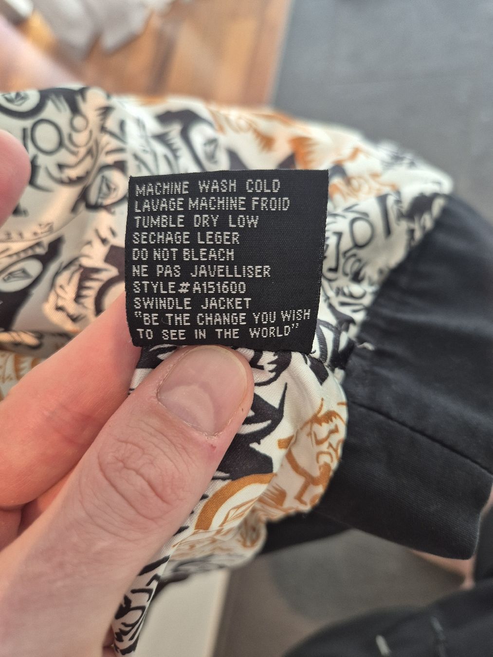 Volcom Jacken: Volcom Vintage Jacket (black) – Gebraucht aus Zürich von CCGhost89 5