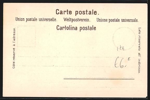 Cartoline postali: AK Lugano, Piazza del Commercio – Usato da Berlin venduto da bartko-reher 1