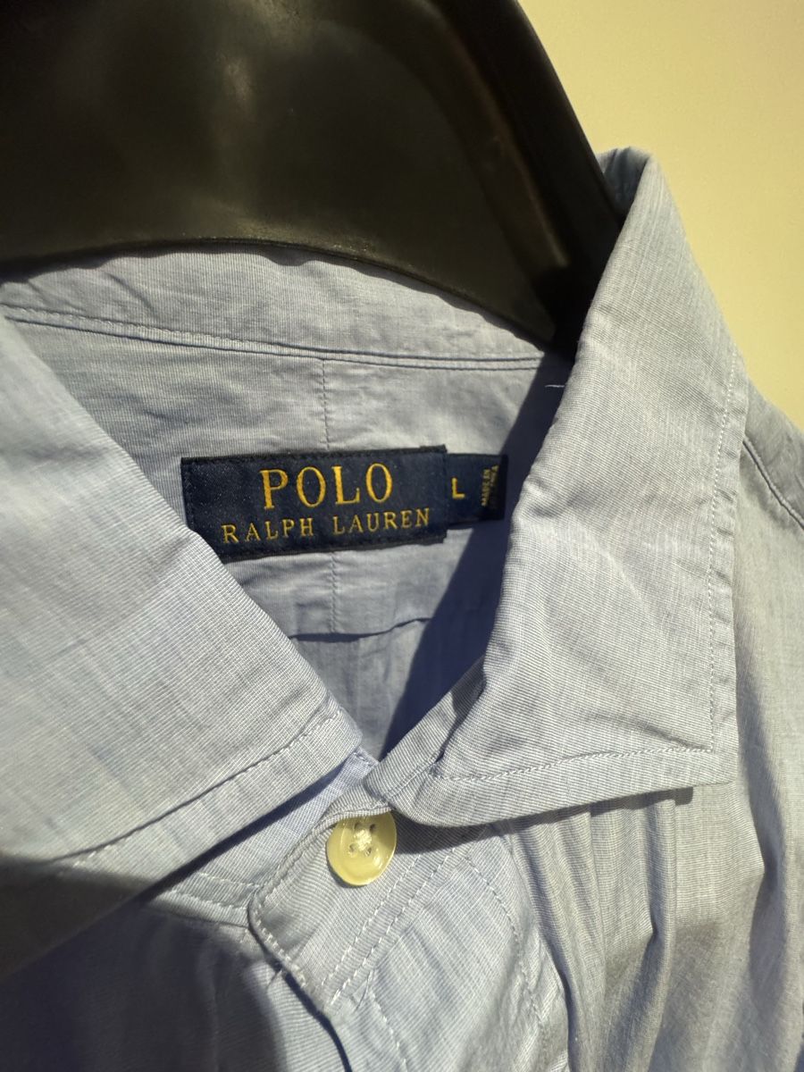 Ralph Lauren Hemden: Ralph Lauren Shirt hellblau gr L – Gebraucht aus Bellikon von tomsawyer_75 1