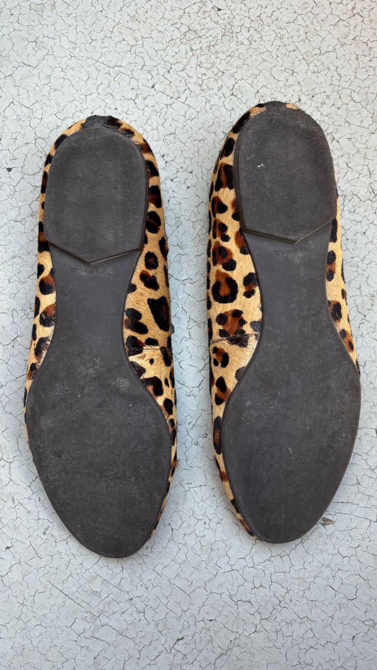 Damenschuhe: Leather / Fur Ballerinas 36.5 / 37 – Gebraucht aus Zürich von jas_5mwh 5