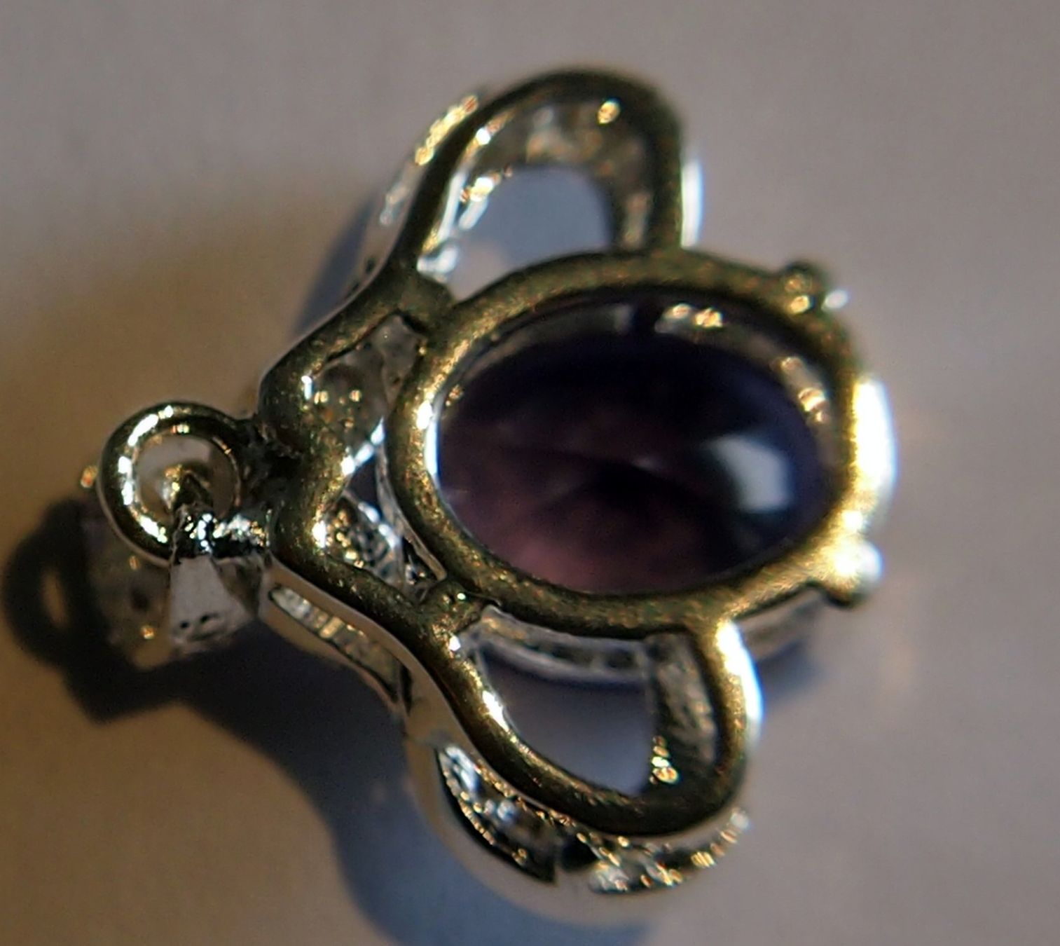 Pietre preziose: 18,55 CTS AMETHYST CRYSTAL ANHÄNGER – Nuovo e nell'imballaggio originale da Reinach BL venduto da Marblue 7