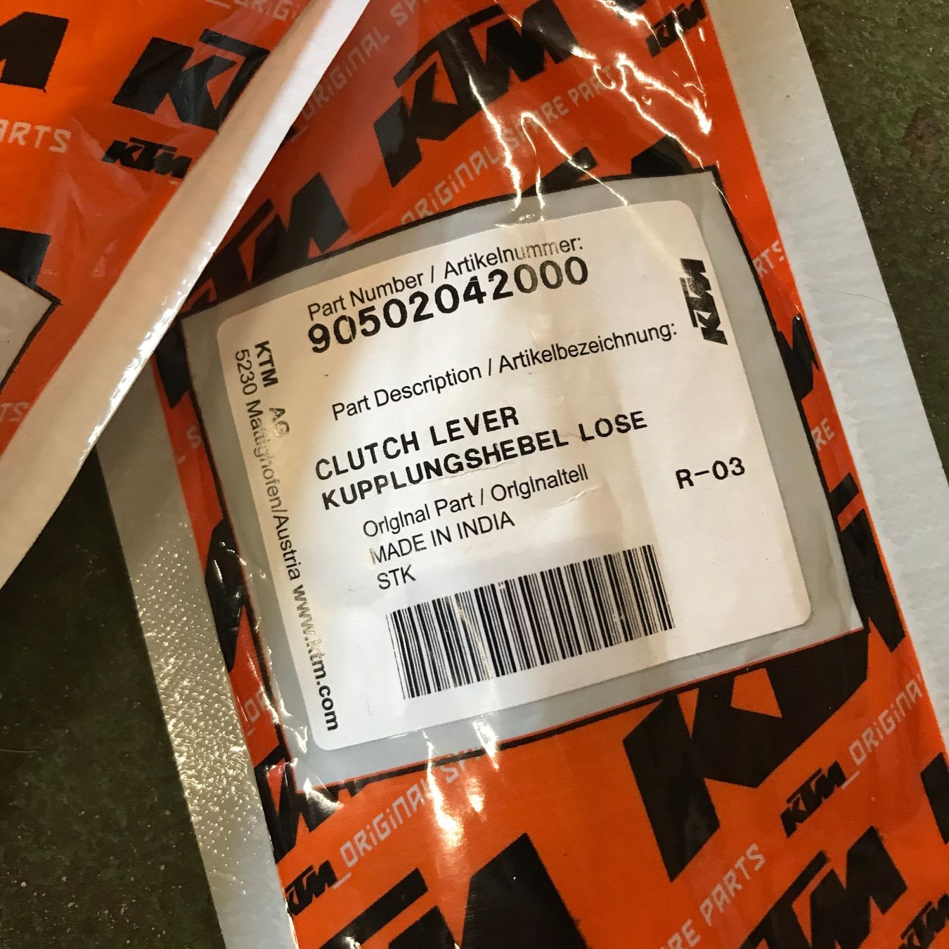 KTM Tutti i ricambio per moto: KTM Original Kupplungshebel & Bremshebel – Nuovo e nell'imballaggio originale da Bern venduto da kaefer555 3