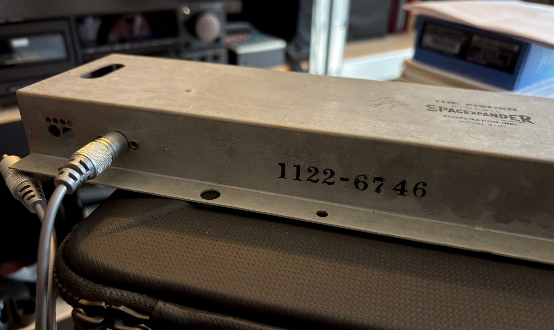 Strumenti musicali: Fisher K-10 spacexpander spring reverb effect K10 – Usato da Lausanne venduto da mpampouras 4