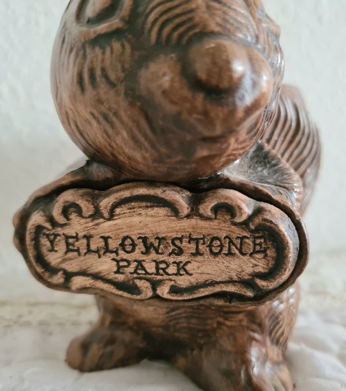 Figuren: Yellowstone Park Kerze Eichhörnchen 1955 – Gebraucht aus Winterthur von bibummi 3