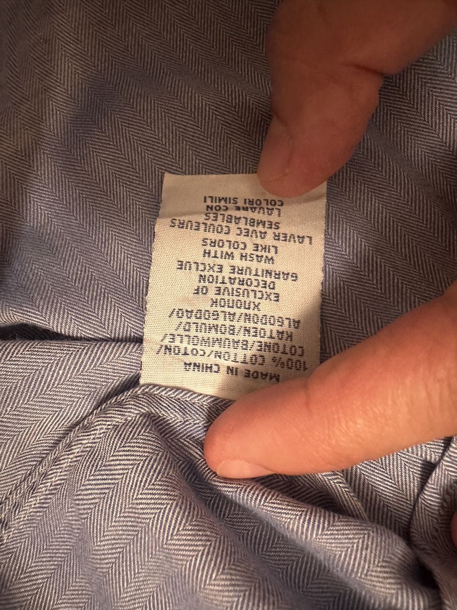 Ralph Lauren Camicie: Polo Ralph Lauren Hemd Grösse XL hellblau – Usato da Baden venduto da Marytumby 6