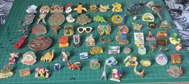 Grosse Sammlung von Pins, Anstecknadeln, Raritäten