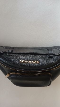 NEW MICHAEL KORS LEDER MARSUPIO schwarz