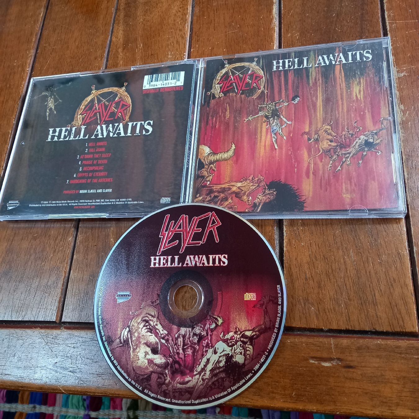CD: Slayer- hell... – Usato da St-Cergue venduto da VeganWarrior