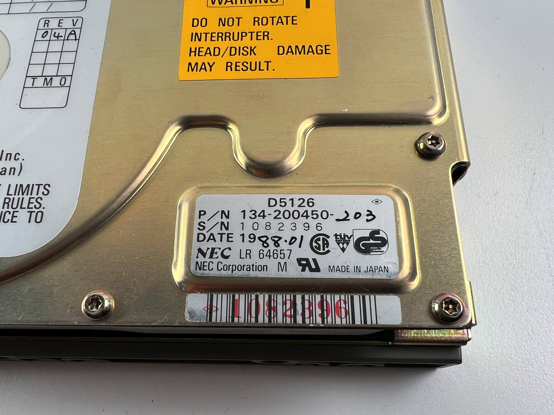 Dischi rigidi: Vintage Computer - HardDisk NEC, im Originalzustand – Difettoso da Langenthal venduto da Schmittchen 4