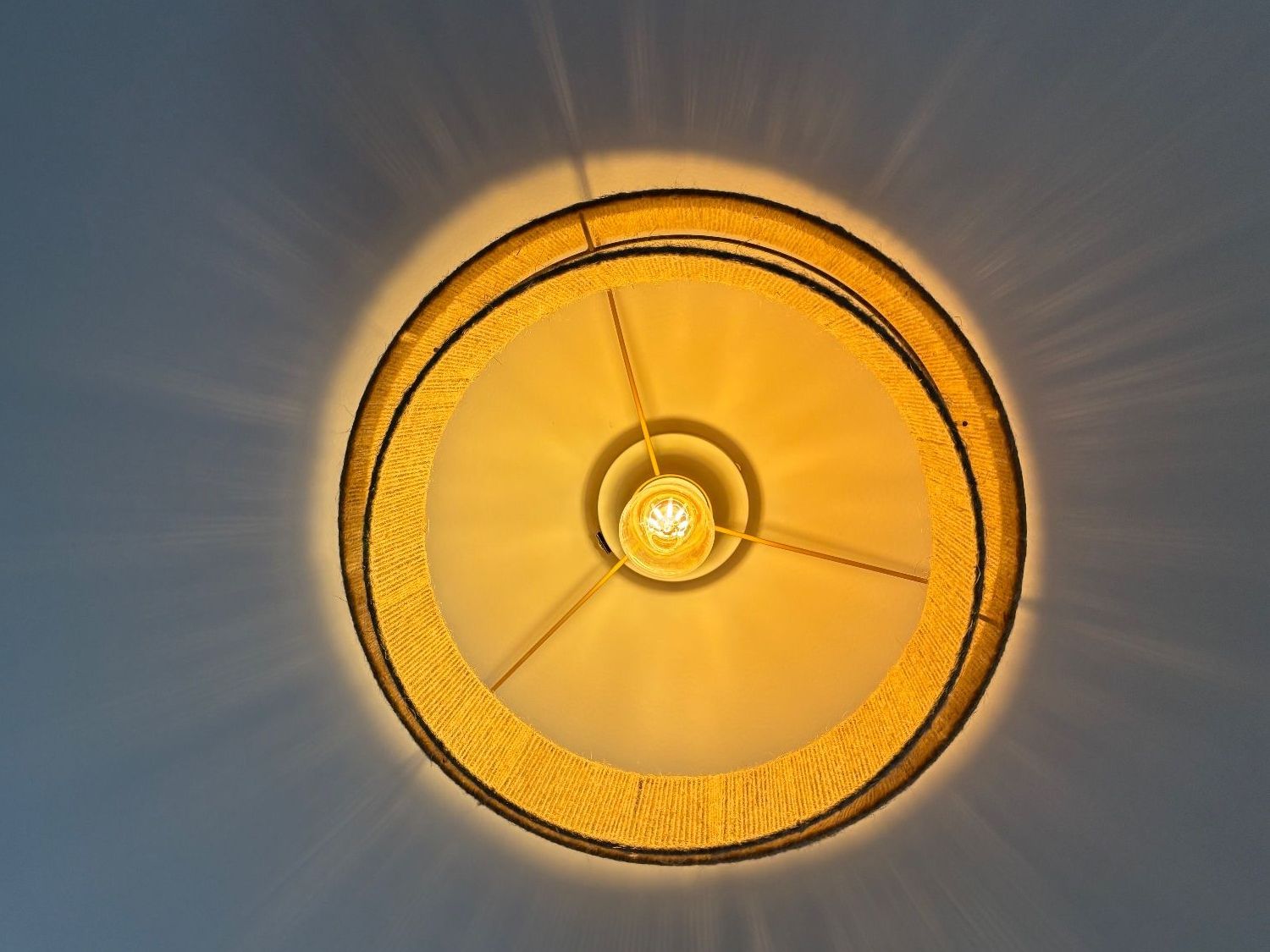 Kronleuchter & Deckenlampen: Deckenlampe Jute Stoff neuwertig – Gebraucht aus Geroldswil von ele_7hkp 1
