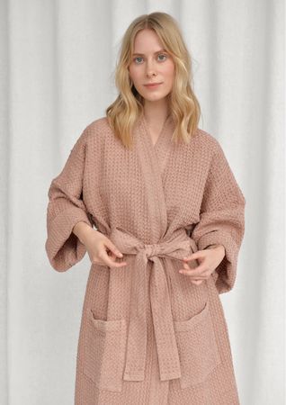 Morgenmantel von Oysho in rosa - Gr. S