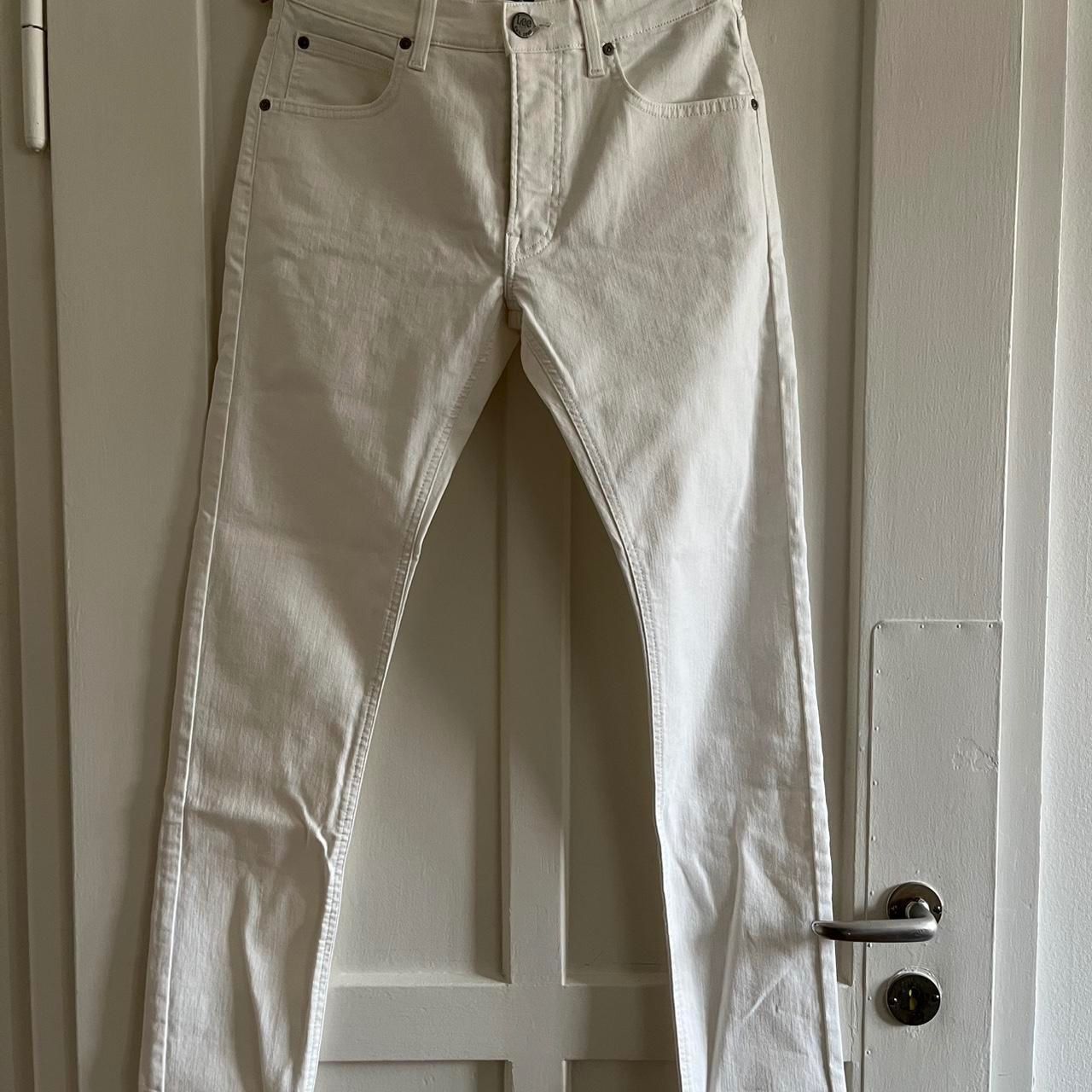 Lee Jeans: Lee Men's White Jeans – Nuovo (secondo la descrizione) da Luzern venduto da Jules__ 1