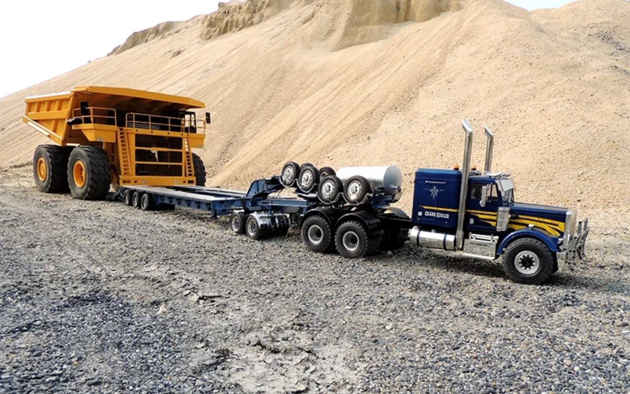 Modellismo RC: Rc Gruben Dumper 1/14 – Nuovo e nell'imballaggio originale da Altdorf UR venduto da modellbau-widmer 2