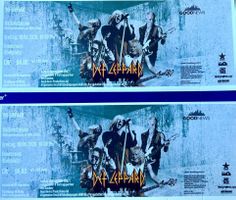 Def Leppard, 19.6.26 Hallenstadion, 2 Stehplätze