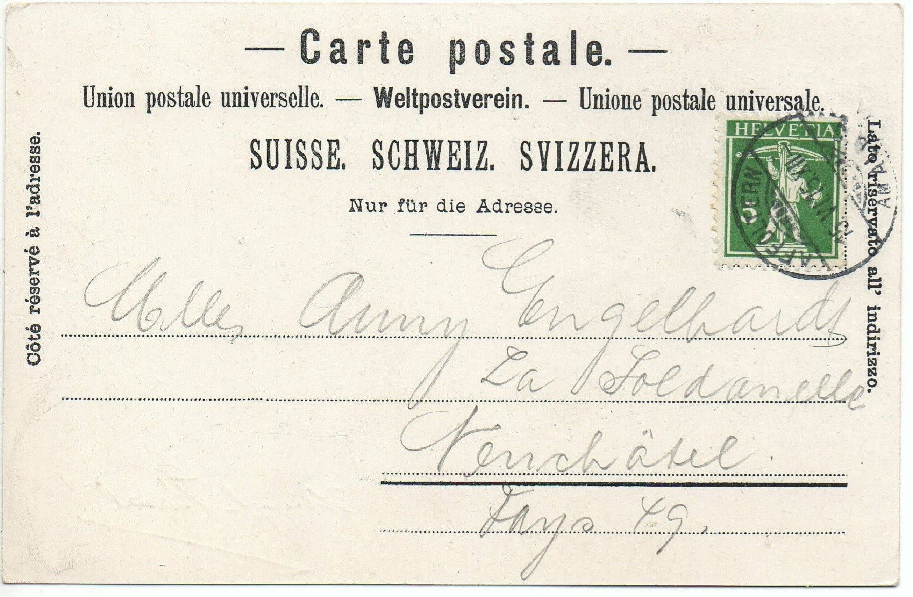Cartes postales: 2-Bild-LITHO Affoltern a.A. – D'occasion à Jona par philajona 1