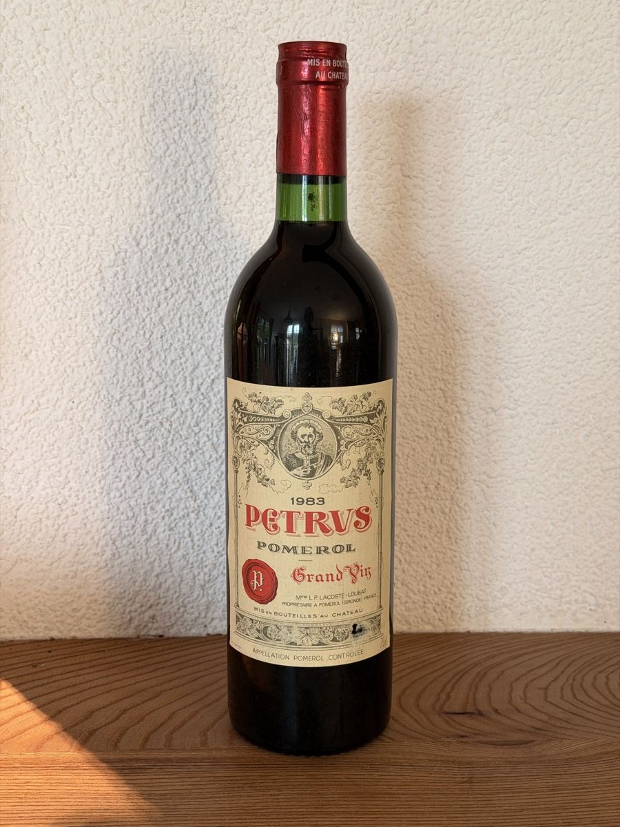 Château Pétrus Wein: Petrus 1983 – Gebraucht aus villiers von rob_f7yw 1
