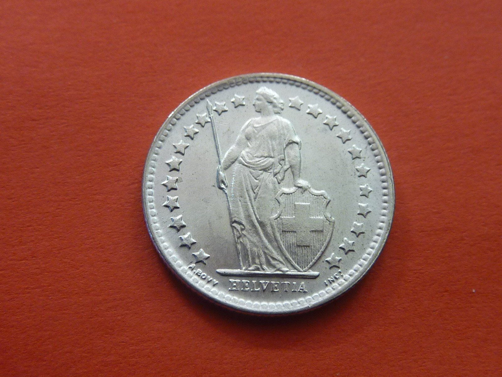 Tutti le monete: 1/2 Fr.  1961  unz. / stgl. – Nuovo (secondo la descrizione) da Seon venduto da aee_7gpz 1