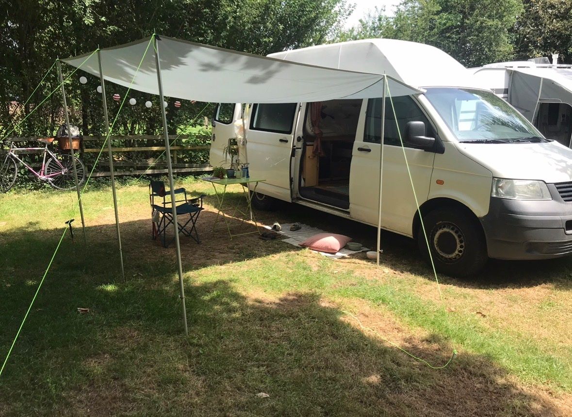 Mobile-home: Sonnensegel, fast neu – D'occasion à Basel par anissin