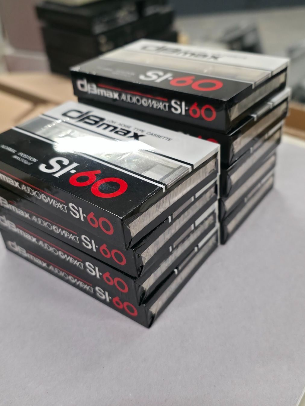 Musicassette: 9 Stück dBmax SI-60 (Normal Position / Type I) - NOS – Nuovo e nell'imballaggio originale da Dietlikon venduto da litisop 1