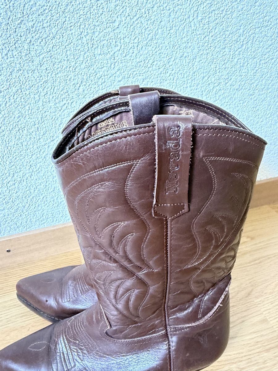Scarpe da uomo: Braune Cowboy Stiefel – Usato da Zürich venduto da per_6zzl 1