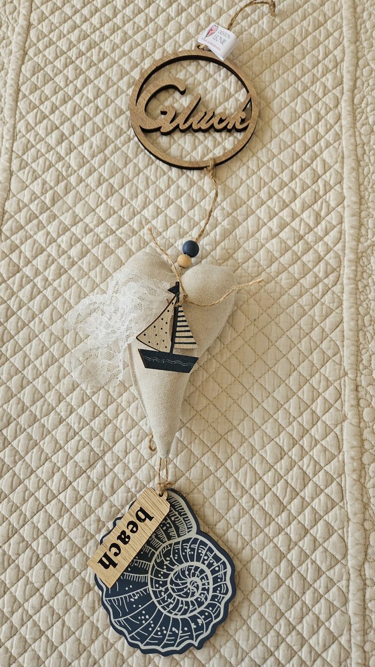 Tutte le decorazioni: Muttertag Maritim Herz Boho Türkranz Deko Geschenk – Nuovo e nell'imballaggio originale da Gossau ZH venduto da LeoniesDeko 3
