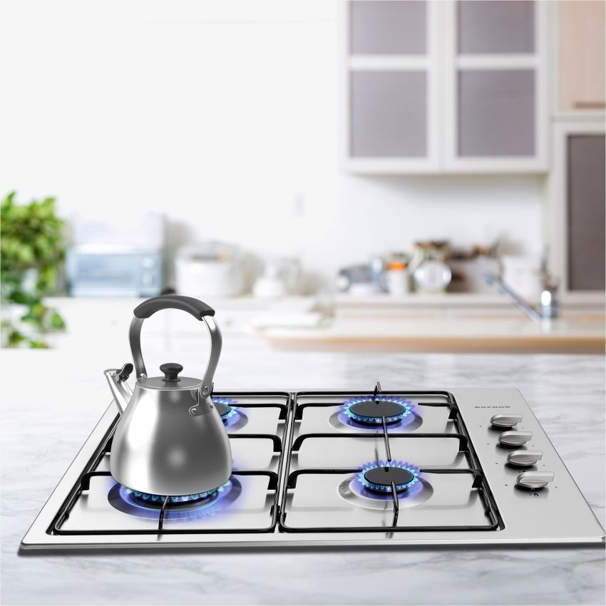 Elettrodomestici da cucina: Gaskochfeld 58 cm 4 Brenner - NEU – Nuovo (secondo la descrizione) da Nebikon venduto da warendiscount 1