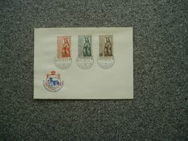 Liechtenstein 1954 Marianisches Jahr  273/75 FDC  KW 140.00