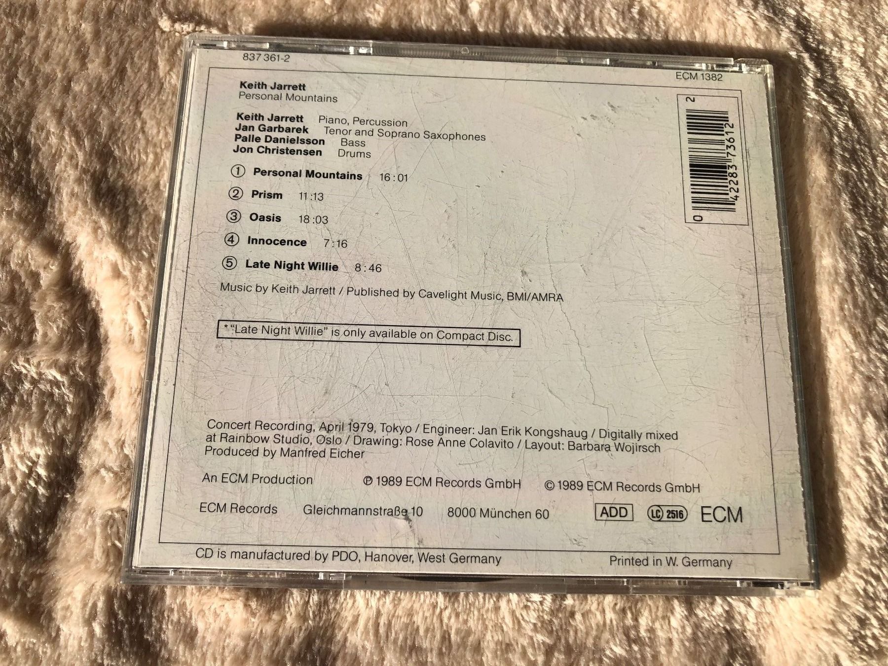 CD: Keith Jarrett - Personal Mountains (CD) Top! – Usato da Schübelbach venduto da Dolly990_2 2