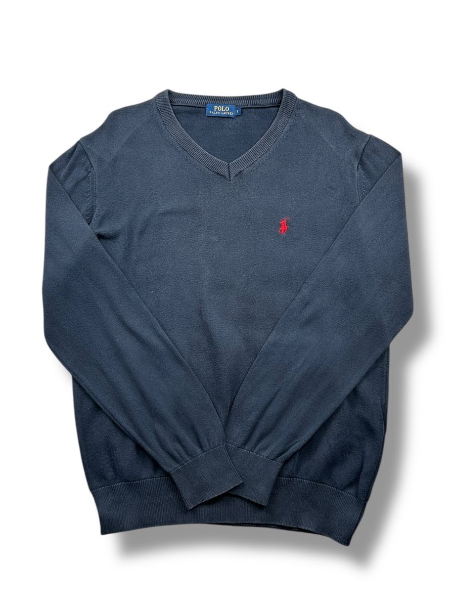 Ralph Lauren Maglioni & Felpe: Pull col V Ralph Lauren Bleu Marine - S – Nuovo (secondo la descrizione) da Hauterive NE venduto da Leo_o