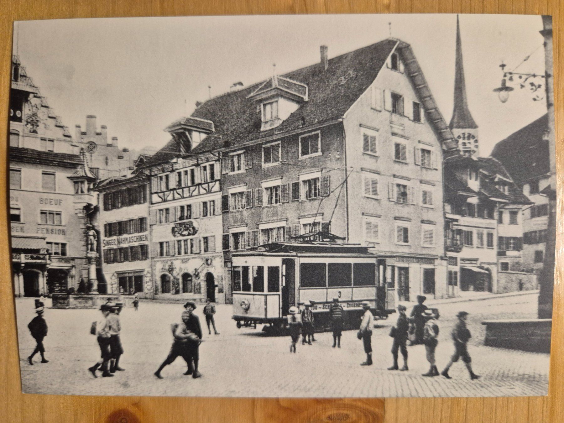 Cartoline postali: ZBB - Zug : Kolinplatz vers 1905 – Nuovo (secondo la descrizione) da St-Léonard venduto da thipif