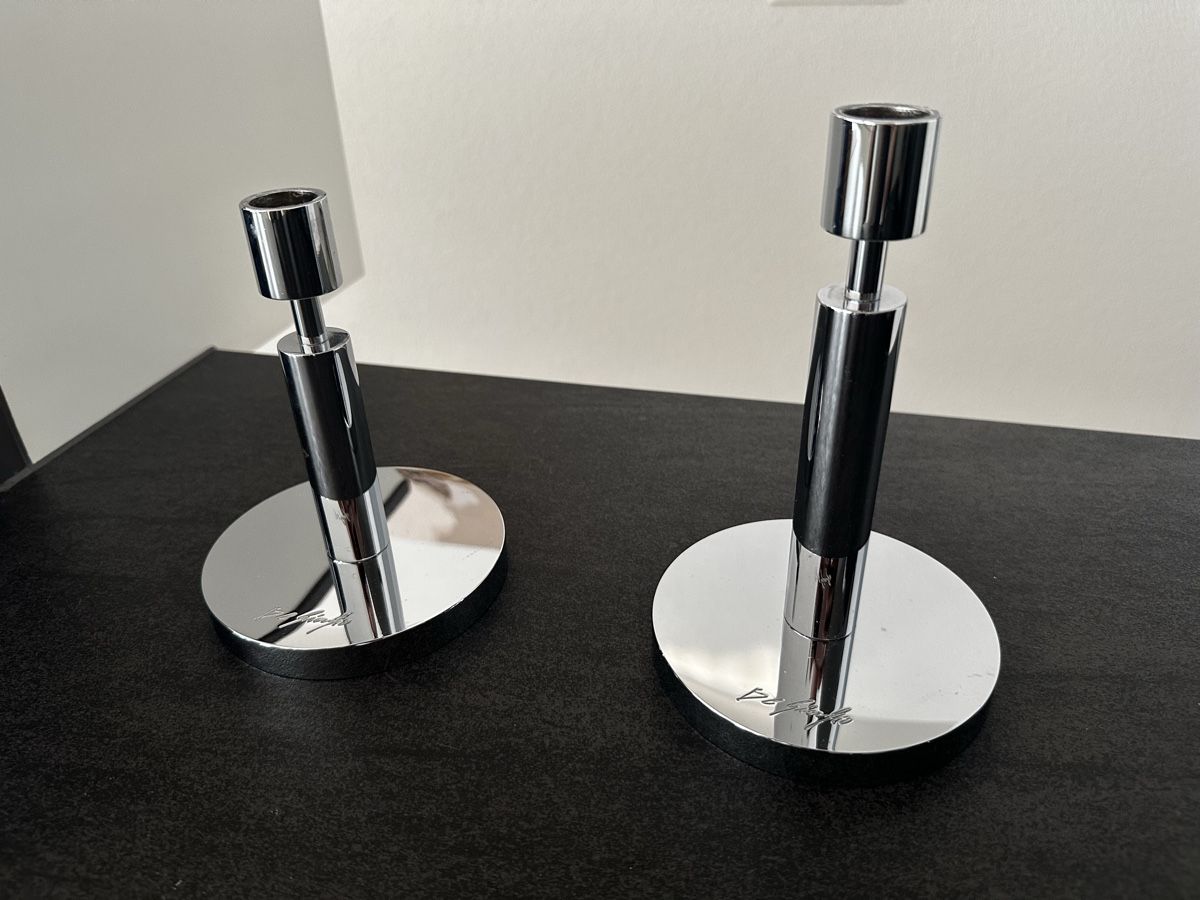 Portacandele: Original De Giorgio Designer-Kerzenständer 2 Stck. – Usato da Eglisau venduto da Brewster1