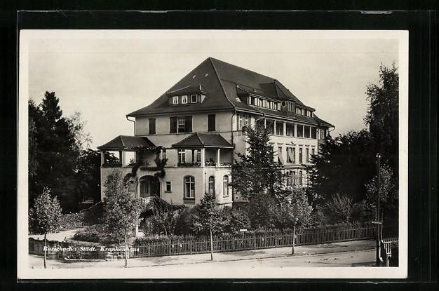 Cartes postales: AK Rorschach, Städtisches Krankenhaus – D'occasion à Berlin par bartko-reher
