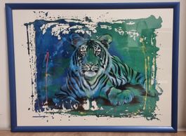 Rolf Knie - Tiger (Kunstdruck)