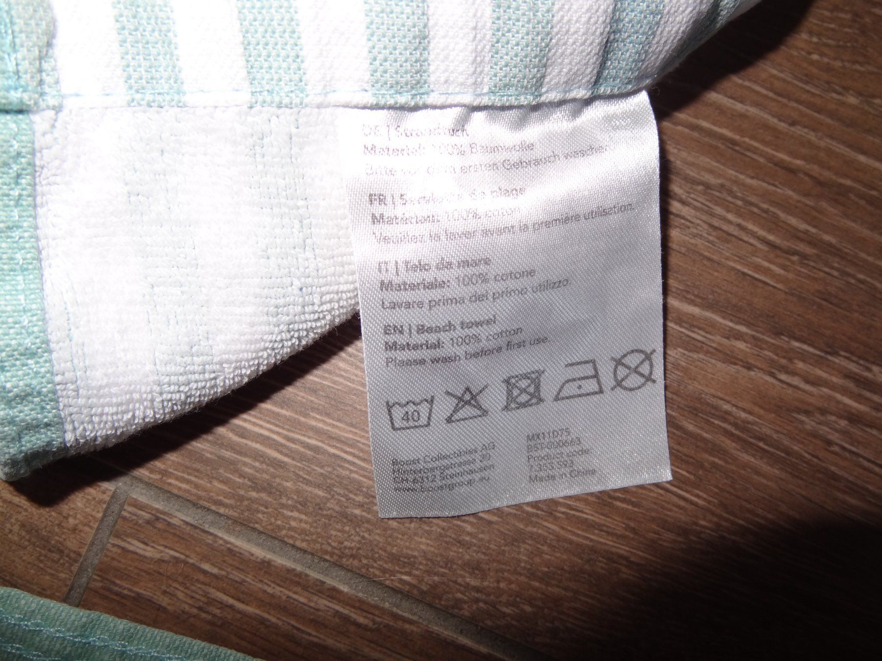 Badetücher: 2 serviettes de bain 80x145cm – Gebraucht aus Satigny von salvatore73 5