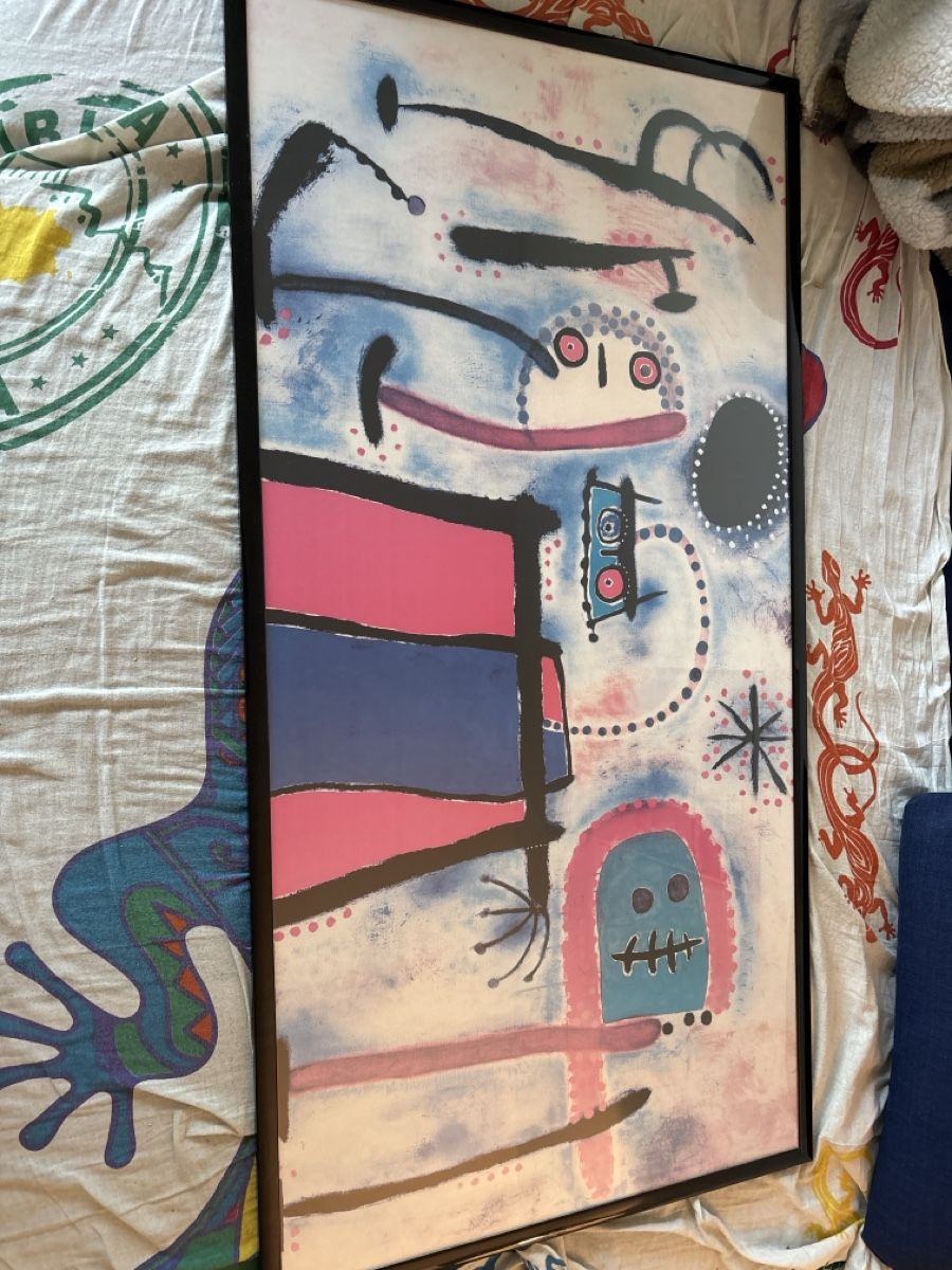 Foto & Immagini: Miro Poster gerahmt 145x73 – Usato da Mammern venduto da gery7319