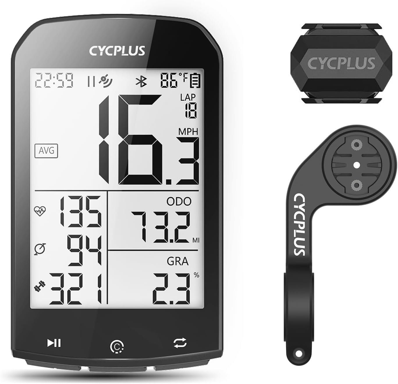 Computer & Strumenti di misurazione: Pack GPS Fahrradcomputer Set – Nuovo e nell'imballaggio originale da Châtelaine venduto da topshop.switzerland