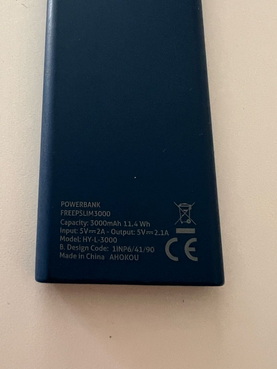 Caricabatterie: Powerbank Cellularline 3000 inkl. Kabel – Nuovo (secondo la descrizione) da Luzern venduto da sr.luzern 1
