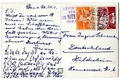 Cartoline postali: Stein am Rhein – Usato da Ottikon b.Kemptth. venduto da Neptun1974 1