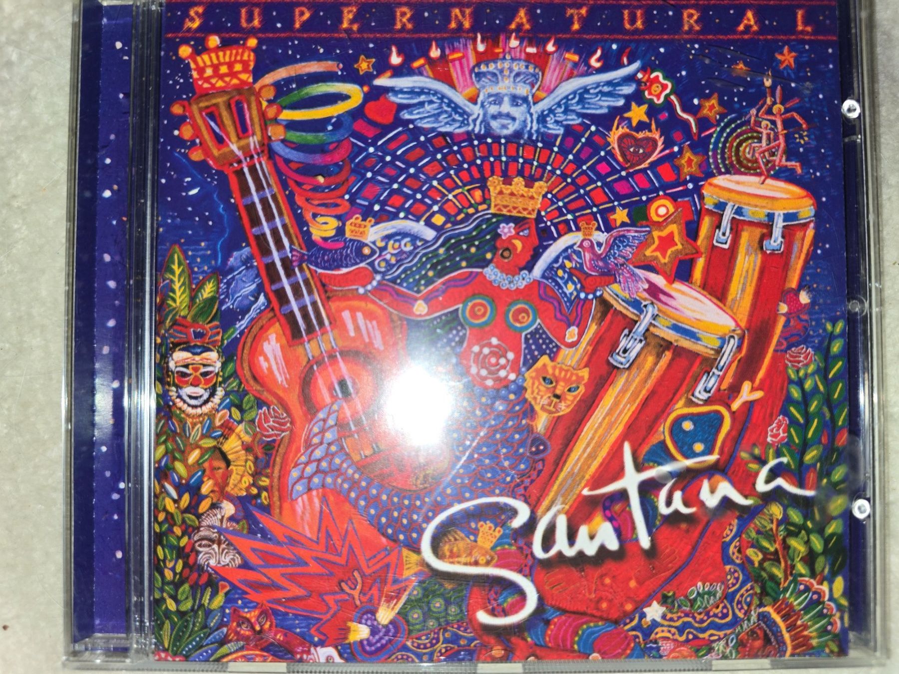 CD: CD - Santana, Supernatural – Usato da La Neuveville venduto da Diamise
