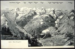 PANORAMA Ober-Engadin, St. Moritz, Celerina, Samaden, Maloja