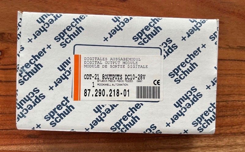 Sistema di controllo: SPS - Sprecher + Schuh OVP - Digitales Modul – Nuovo e nell'imballaggio originale da Romanshorn venduto da Heizungsreglerkaufen 1