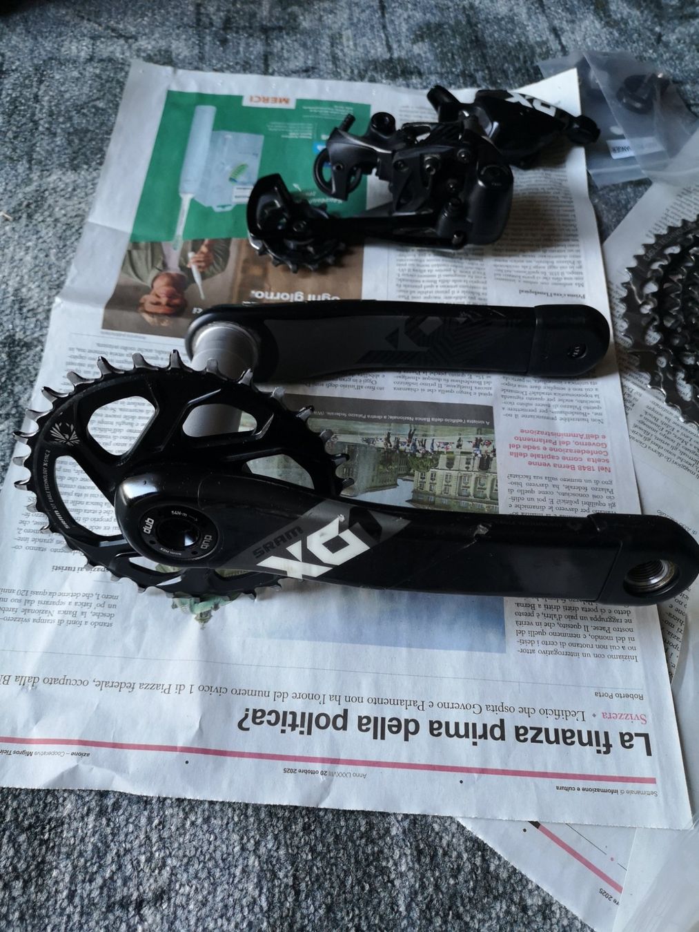Sram Pezzi di ricambio: Sram X01 kurbel Dub – Usato da Bosco Luganese venduto da svi_vv9w 3